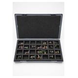 Set of 27 27 Painted Tabletop Miniatures with Case
