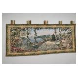 Woven Landscape Textile Wall Hanging
