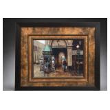 Donny Finley Paris Street Street Scene Signed