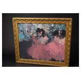 Large Degas Women in Pink Dresses, 33–34 in