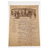1929 Café de la Régence Paris Restaurant Menu
