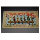 Parker Brothers, Five Wise Birds Game Board