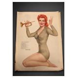 1943 Alberto Vargas The Varga Girl: Peace, ! Print