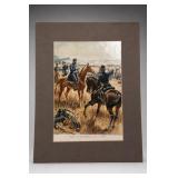 Meade at Gettysburg, July 2, 1863 Historical Print