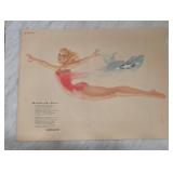1943 Alberto Vargas Varga Girl Print