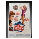 The Marriage-Go-Round 1961 Movie Poster J Newmar