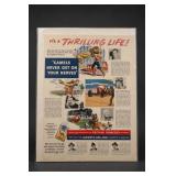 1938 Camel “It’s a Thrilling Life!” Ad