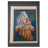 1938 Chesterfield More Pleasure Print