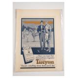 Herbert Tareyton Golf Advertisement Print