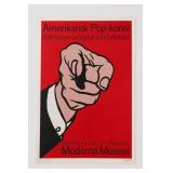 1964 Roy Lichtenstein Amerikansk Pop-konst Poster