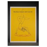 Whitney Museum of American Art 1972 Museum Poster