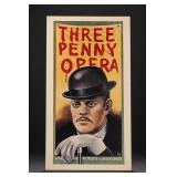 1976 Paul Davis Three Penny Opera Poster