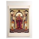 Maxfield Parrish Illustrated Poster