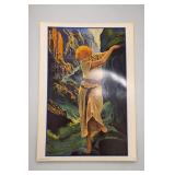Maxfield Parrish The Canyon Art Print