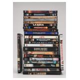 1 Bin of Approx. 20 Spanish-Language Movie DVDs