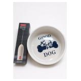 GOOD DOG Pet Bowl and Bodum Milk Frother