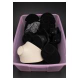 Assorted Jewelry Display Fixtures in Tote