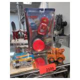 Lot of 3 Toy Vehicles: Lightning McQueen, SS 396