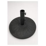 Heavy Metal Rolling Umbrella Stand Base