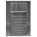 Locking Retail Display Cabinet with Clear Panels