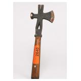 Forged Metal Axe with Wood Handle