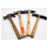 Lot of Four Hammers, Including Vaughan & Stanley