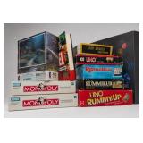 Lot of Boxed Games and New Thomas Kincade Puzzle