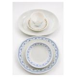 Vintage Corelle Dishes Plates Trays Cup Saucer