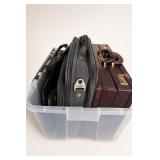 3 Various Briefcase and Laptop Bags
