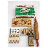 Lot of Vintage Kitchen Tools w/ BiCor Boxes