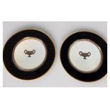 Lot of Fitz and Floyd Amphora Plates, 1978