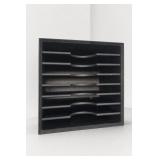 Wooden Multi-Slot Paper Scrapbook Paper Organizer