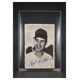 Signed 1969 Topps Deckle Edge Hoyt Wilhelm Card