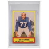 1963 Topps Jim Parker #5 Football Card