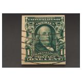 Franklin One Dollar Currency-Style Print