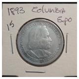 1893 Columbian Exposition Half Dollar