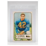 1954 Bowman Al Carmichael Football Card #115