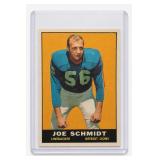 1961 Topps #36 Joe Schmidt Football Card