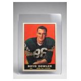 1961 Topps #43 Boyd Dowler Football Card
