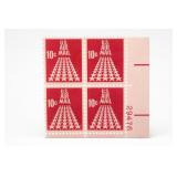 United States Post Office Department Plate Block