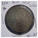 1826 Capped Bust Half Dollar