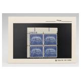 United States Postage 1956 Scott 1047 Stamp Block