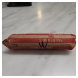 Wheat Cent Roll in 50Â¢ Penny Wrapper