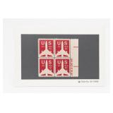 United States Block of Four 1971 U.S. Mail Stamps