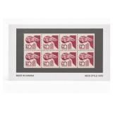 1978 U.S. 15Â¢ Oliver Wendell Holmes Pane of 8