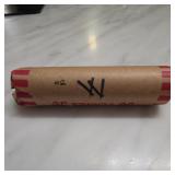 Wheat Cent Roll in Brown Paper Wrapper