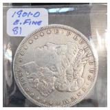 1901-O Morgan Dollar, Fine