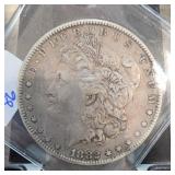 1882 Morgan Silver Dollar