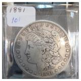 1881 Morgan Dollar