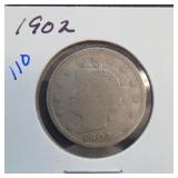 1902 Liberty V Nickel